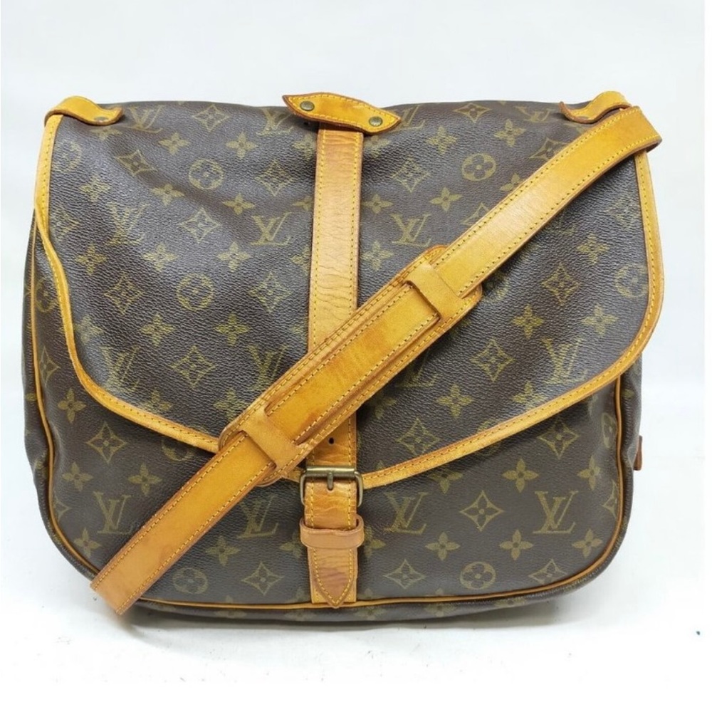 LV Saumur 36 Crossbody Monogram Bag